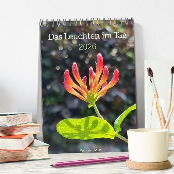 Das Leuchten im Tag (Tischkalender 2026 DIN A5 hoch), CALVENDO Monatskalender