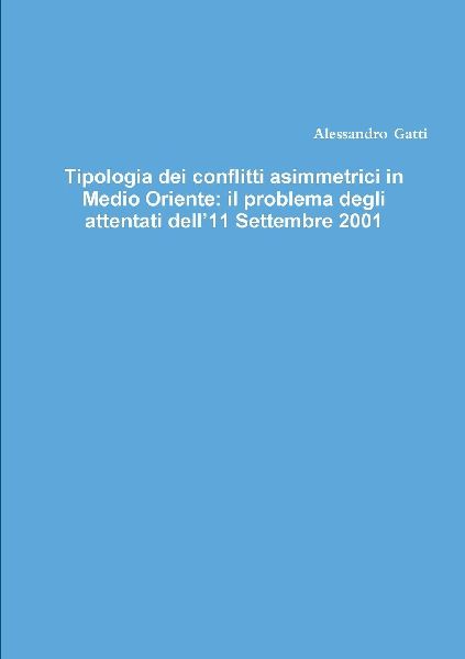 Tipologia dei conflitti asimmetrici in Medio Oriente