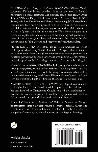Civil Disobedience-3 Key Texts