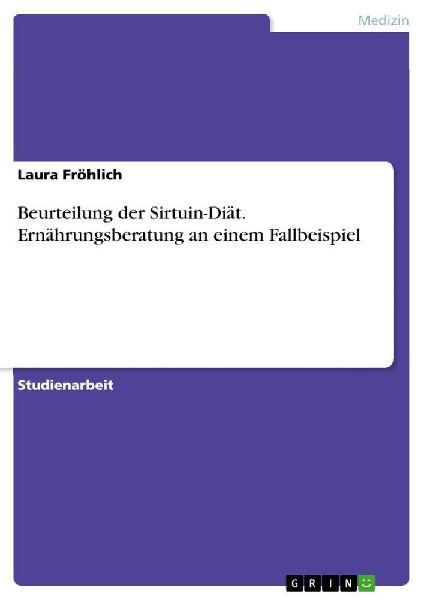 Beurteilung der Sirtuin-Diät. Ernährungsberatung an einem Fa...