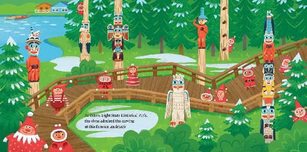 12 Little Elves Visit Alaska