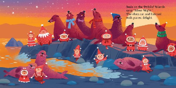 12 Little Elves Visit Alaska