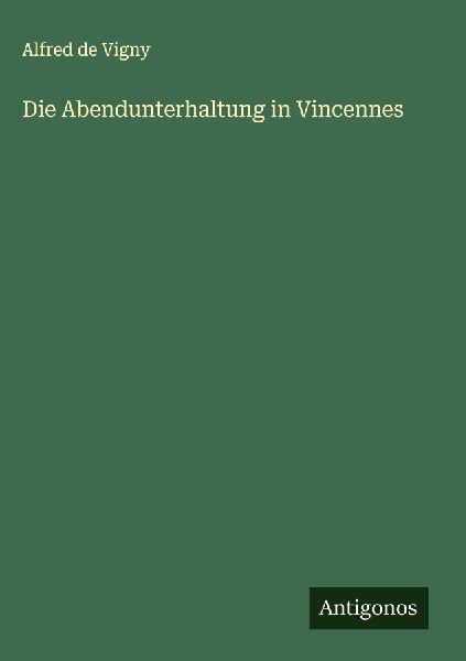 Die Abendunterhaltung in Vincennes