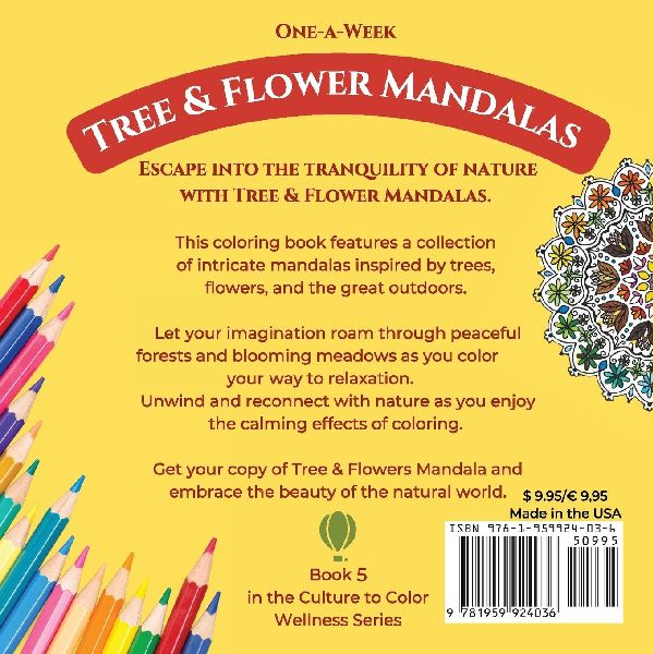 One-A-Week Tree & Flower Mandalas