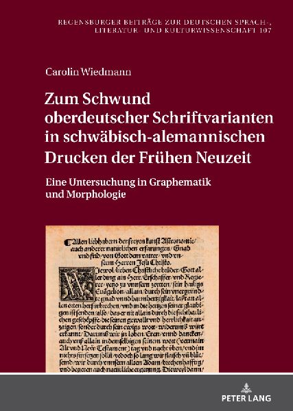 Zum Schwund oberdeutscher Schriftvarianten in schwäbisch-alem...