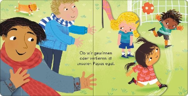 Papas lieben Umarmungen