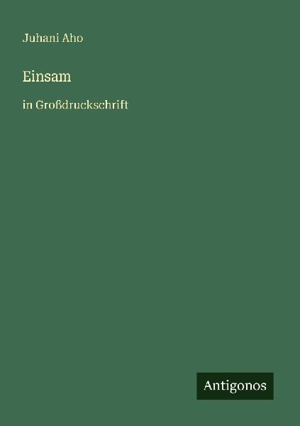 Einsam