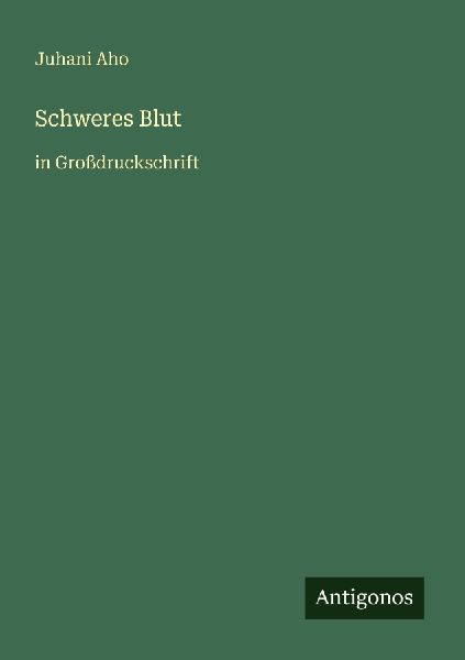 Schweres Blut