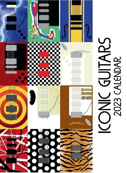 Iconic Guitars 2023 Calendar