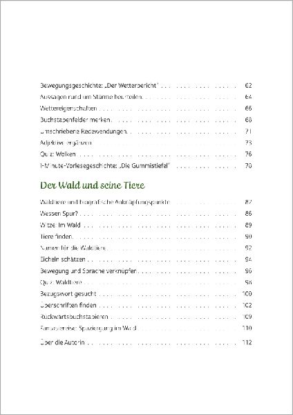 Gedächtnistraining für Senioren | Gehirnjogging für Naturliebhaber