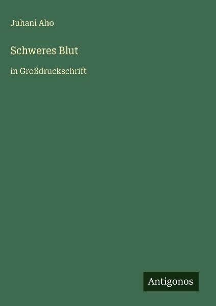 Schweres Blut