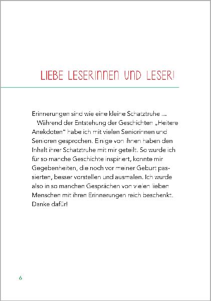 Heitere Anekdoten