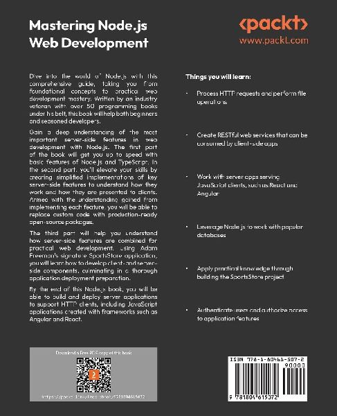 Mastering Node.js Web Development