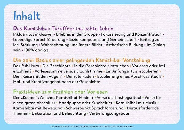 Sprachförderung leicht gemacht: Die 30 besten Tipps und Ideen zur Arbeit mit dem Kamishibai