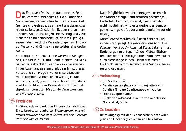 Den Jahreskreis erleben. 30 Mitmach-Ideen und Rituale