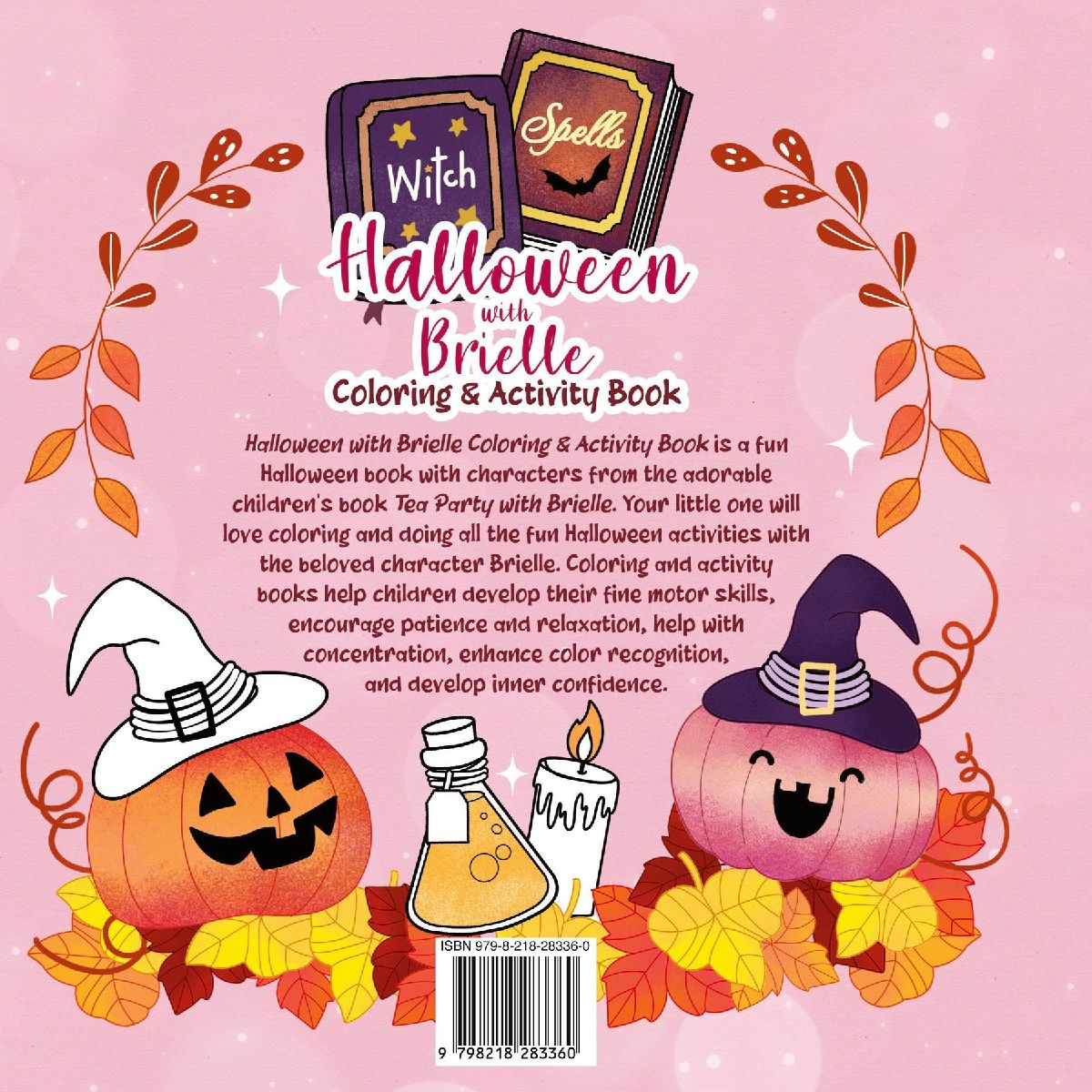 Halloween with Brielle Coloring & Activity Book