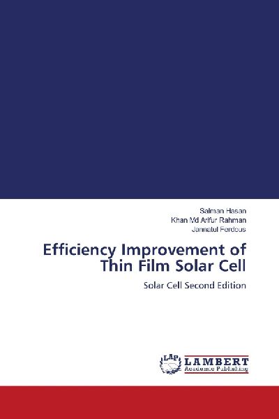 Efficiency Improvement of Thin Film Solar Cell