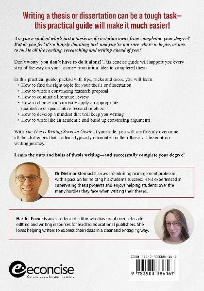 The Thesis Writing Survival Guide