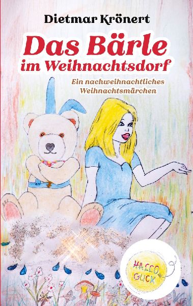 Das Bärle im Weihnachtsdorf