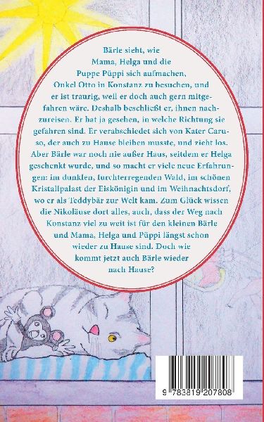 Das Bärle im Weihnachtsdorf