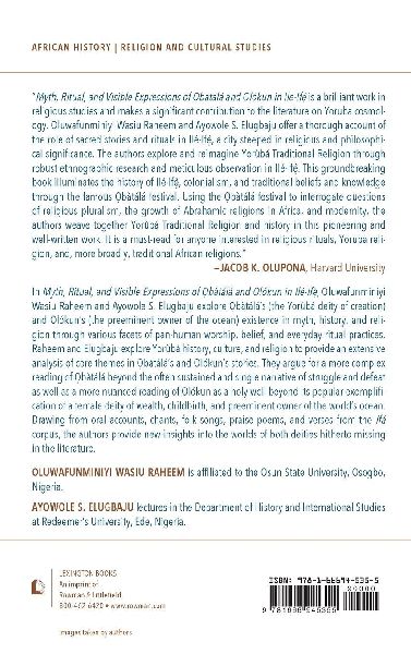 Myth, Ritual, and Visible Expressions of Obàtálá and Olókun in Ilé-Ife`