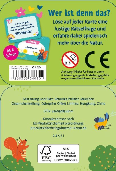 25 lustige Naturrätsel für Kinder