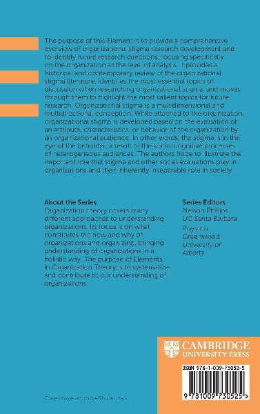 Organizational Stigma