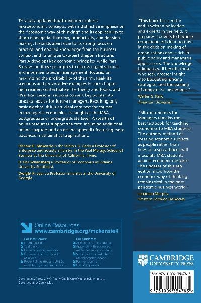 Microeconomics for Managers