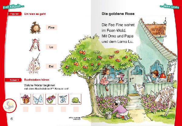 Leserabe 1. Lesestufe Kurz und leicht - Magische Flügel für Fee Fine
