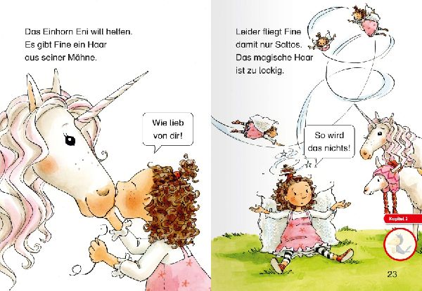 Leserabe 1. Lesestufe Kurz und leicht - Magische Flügel für Fee Fine