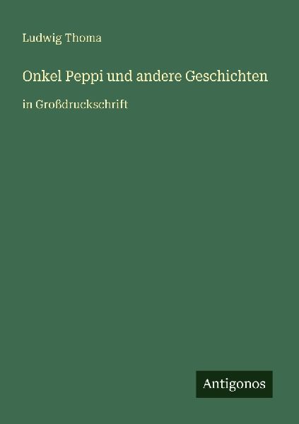 Onkel Peppi und andere Geschichten