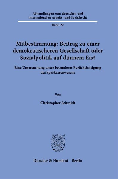 Mitbestimmung: Mehr Demokratie oder Sozialpolitik auf dünnem ...
