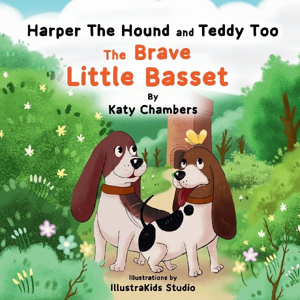 Harper the Hound and Teddy Too