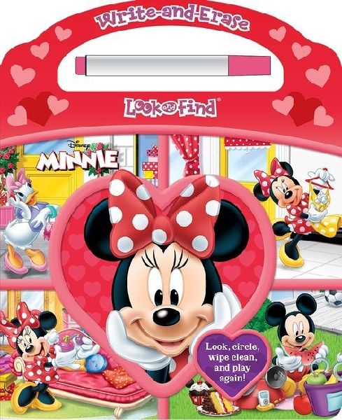 Disney Minnie: Write-And-Erase Look and Find