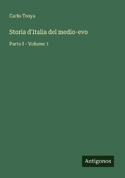 Storia d'Italia del medio-evo