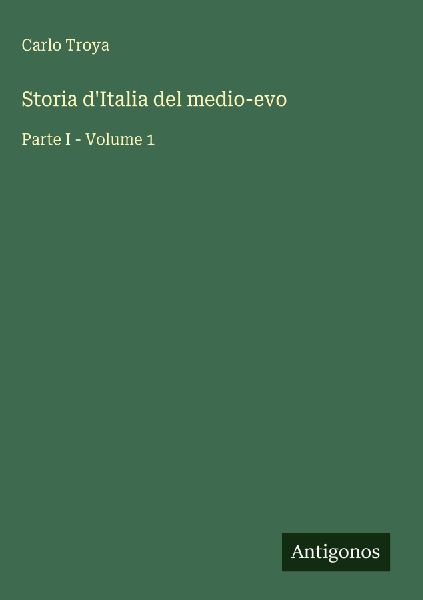 Storia d'Italia del medio-evo