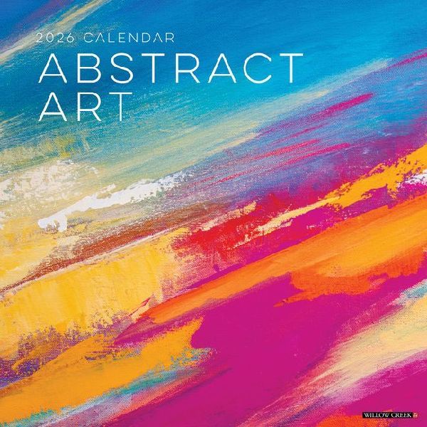 Abstract Art 2026 Wall Calendar