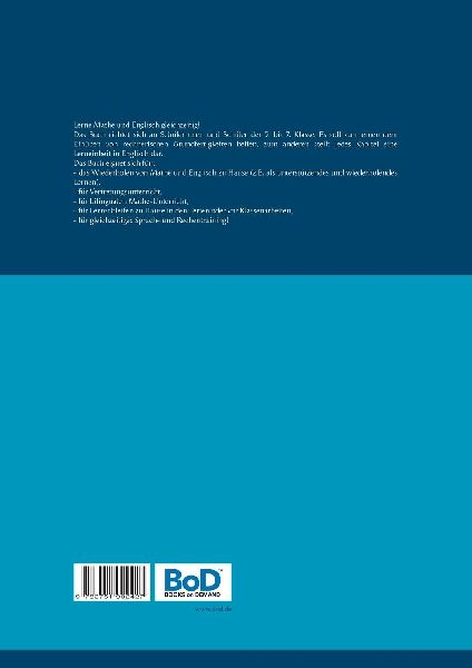 Mathenglish - Das Übungsbuch für Mathe und Englisch