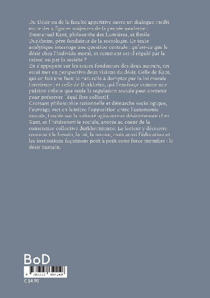 Du Désir ou de la faculté appétitive