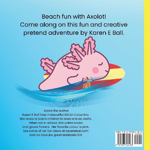 AXOLOTL GOES TO THE BEACH