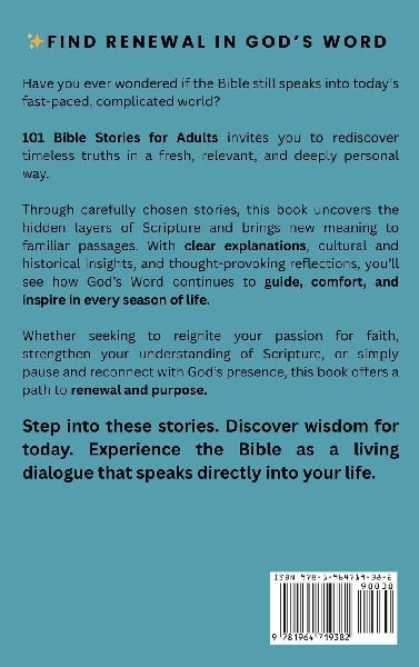 101 Bible Stories for Adults