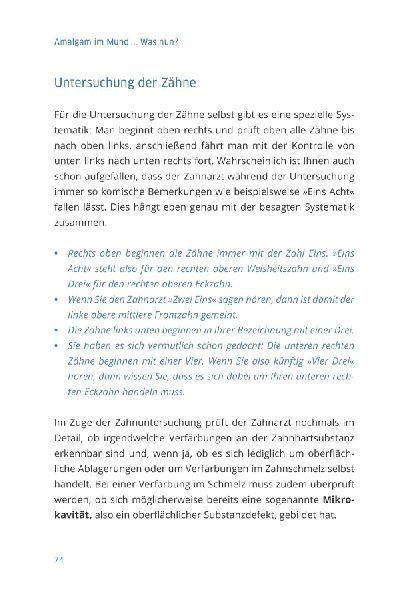 Amalgam im Mund... Was nun?