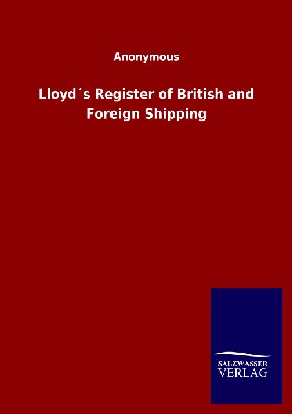 Lloyd´s Register of British and Foreign Shipping