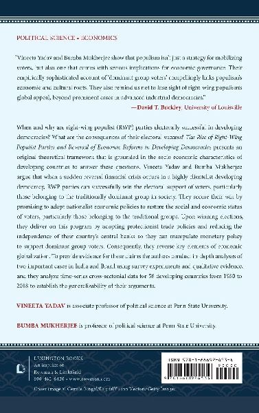 Rise of Right-Wing Populist Parties and Reversal of Economic Reforms in Developing Democracies