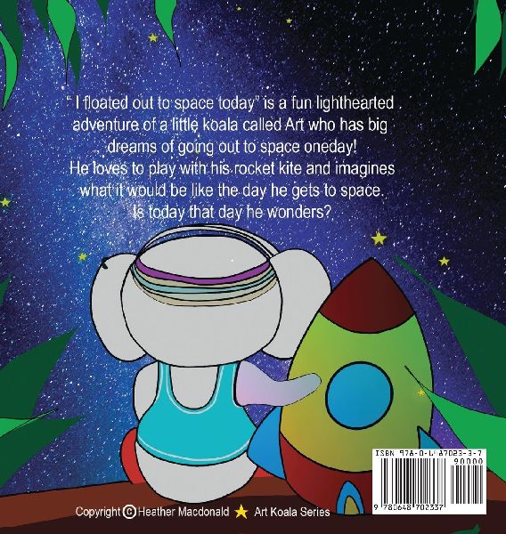 I floated out to space today - Art Koala Series