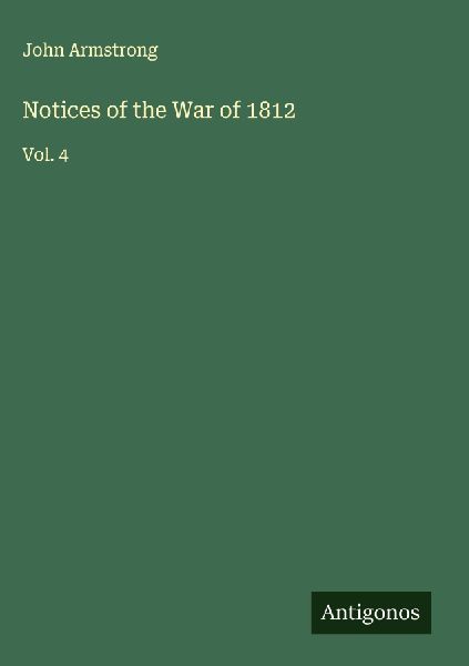Notices of the War of 1812