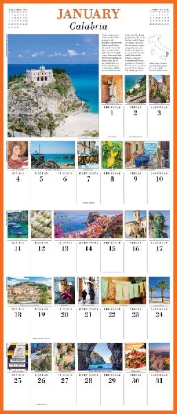 365 Days in Italy Picture-A-Day(r) Wall Calendar 2026