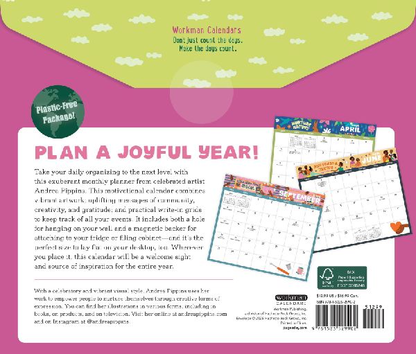 Dream Big Dreams Magnetic Wall Calendar 2026
