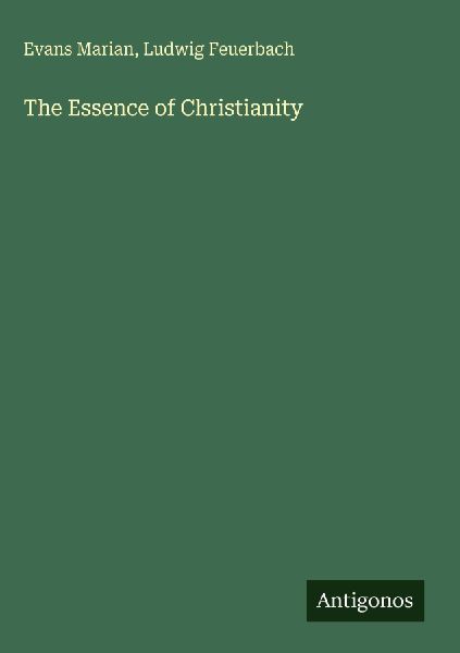 The Essence of Christianity
