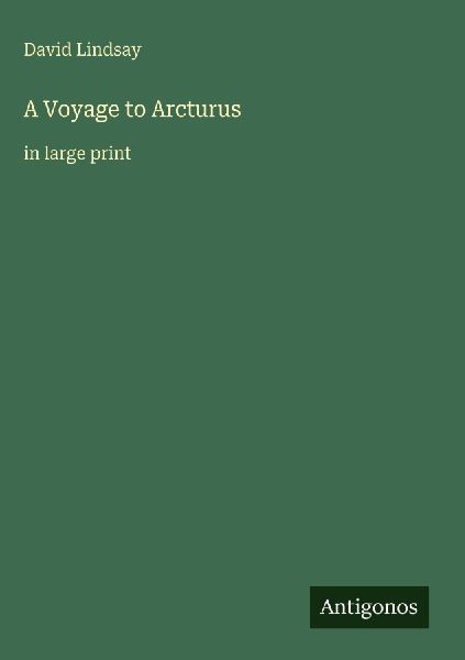 A Voyage to Arcturus